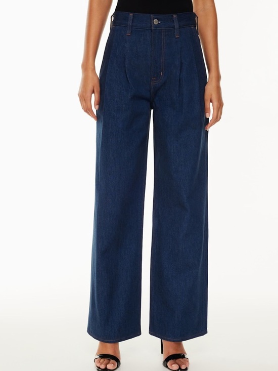 Denim Forum Denim - Denim Forum The Belinda High Rise Wide Leg Jeans 24 Organic Cotton